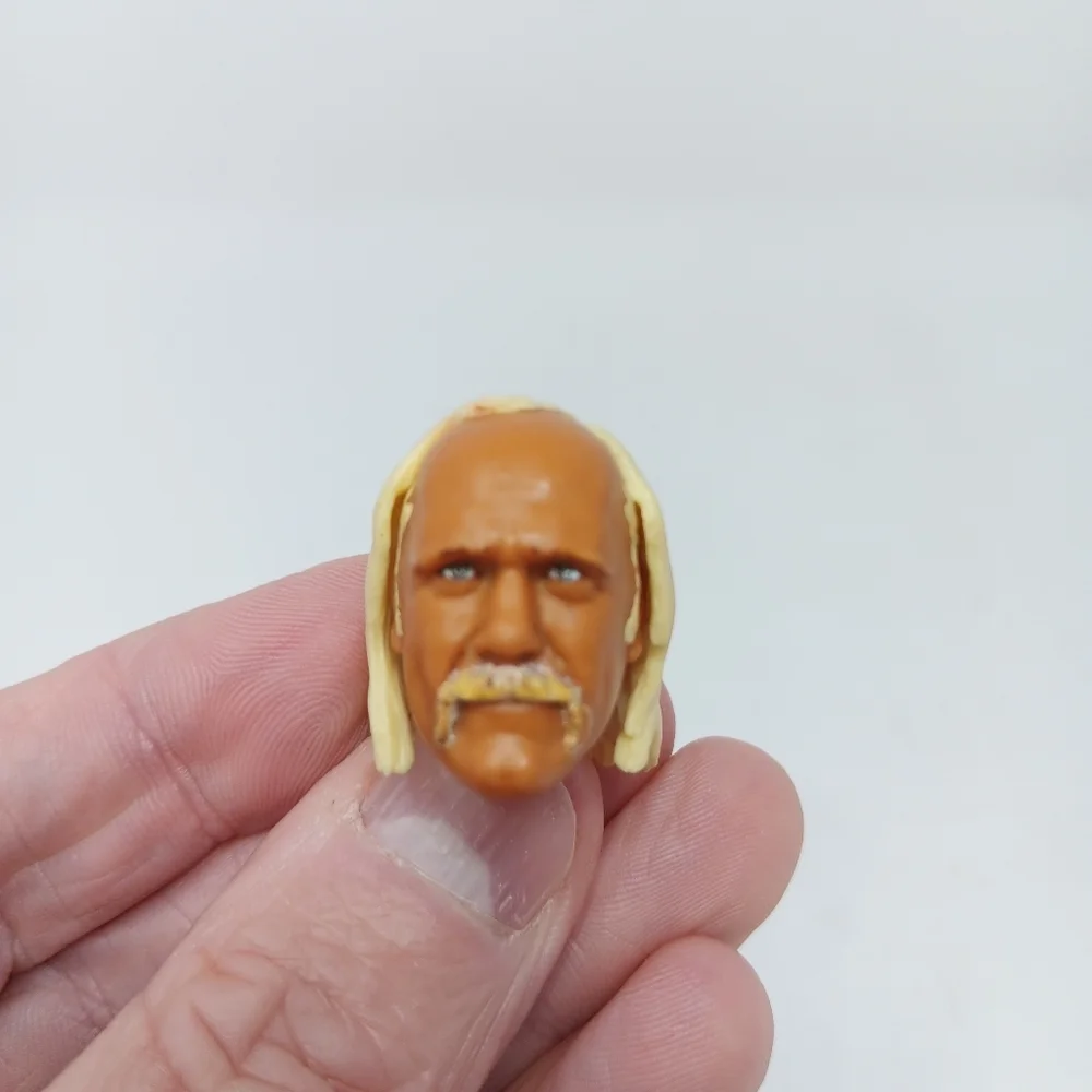 6 Pcs Professional Wrestling Head Lot #375